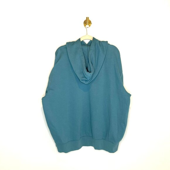 Athliesure | Nike Pullover Sweatshirt Grey Slate Sage | Center Logo Streetwear - Picture 11 of 13